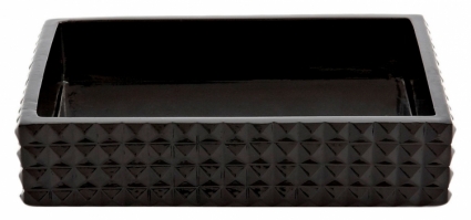 Мыльница Kassatex Parc East Bricks Black ATS-SD-BK