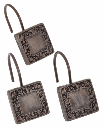 Крючок для шторы Carnation Home Fashions Lakewood Bronze
