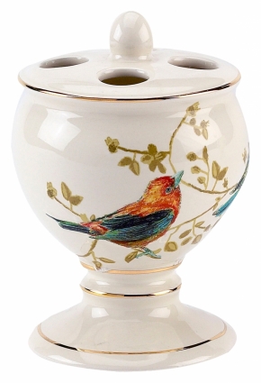 Стакан Avanti Gilded Birds для зубных щеток