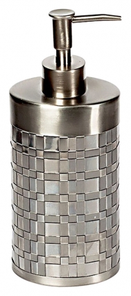 Дозатор Avanti Basketweave Silver