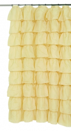 Штора для ванной Carnation Home Fashions Carmen золотая