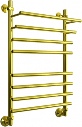 Полотенцесушитель водяной Двин F primo 80/60 1"-3/4"-1/2", золотой хром