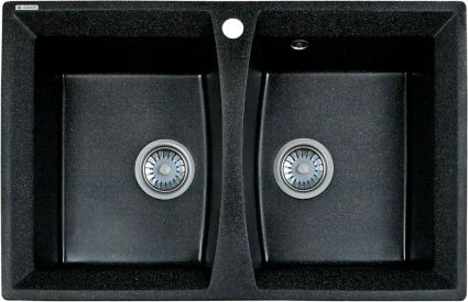 Мойка кухонная Kaiser KM2M-5078 BW черная