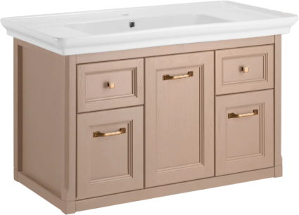 Тумба для комплекта ASB-Woodline Толедо 105 капучино