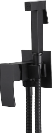 Гигиенический душ Abber Wasserfall AF8625B С ВНУТРЕННЕЙ ЧАСТЬЮ, черный