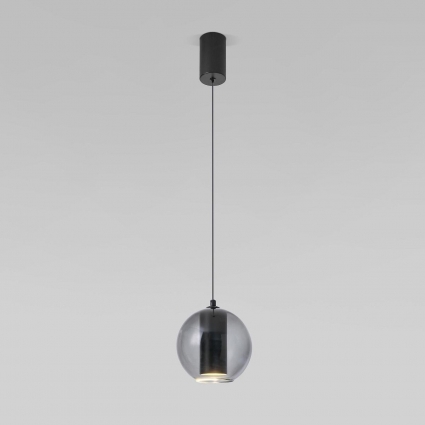 Подвесной светодиодный светильник Eurosvet Cobble 50258/1 LED дымчатый