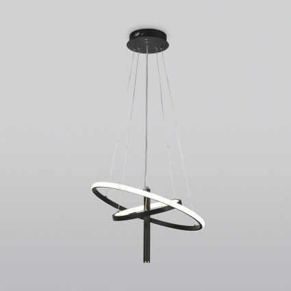Подвесной светодиодный светильник Eurosvet Stroke 90270/1 черный