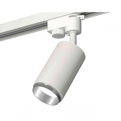 Комплект трекового светильника Ambrella light Track System XT6322042 SWH/PSL белый песок/серебро полированное (A2520, C6322, N6122)