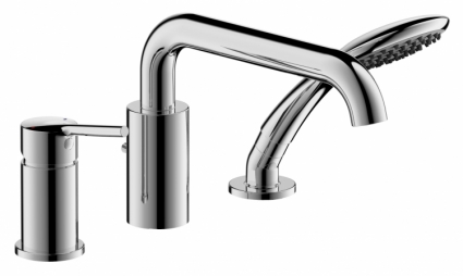 Смеситель Bravat Angel F5172217CP-1-RUS на борт ванны