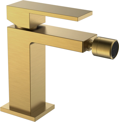 Смеситель для биде Boheme Qubic 476-BR bronze