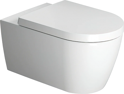 Унитаз подвесной Duravit ME by Starck 45290900A1 с микролифтом
