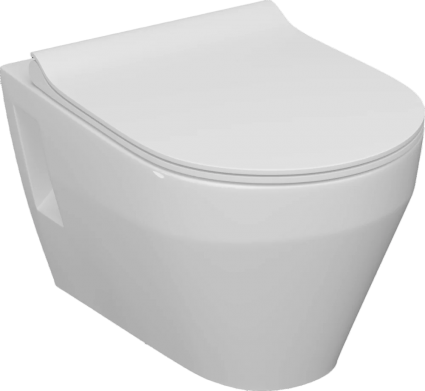 Унитаз подвесной Керамин Бари Slim МЛ CDB00022778 с микролифтом