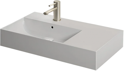 Раковина Hatria Bahia_13 BHD800465011TS0 80х36 см, столешница справа