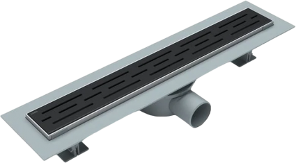Душевой лоток Esbano Eco Rain 50 cм, матовый черный