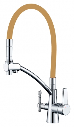 Смеситель Zorg Sanitary ZR 338-3 YF для кухонной мойки