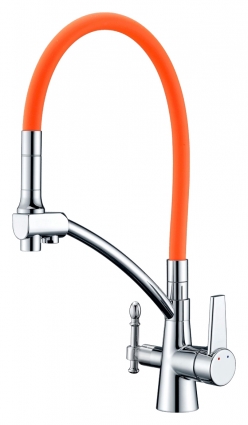 Смеситель Zorg Sanitary ZR 338-2 YF для кухонной мойки