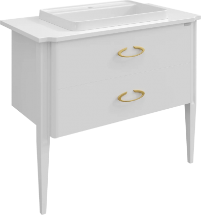 Тумба для комплекта STWORKI Luna 100 white