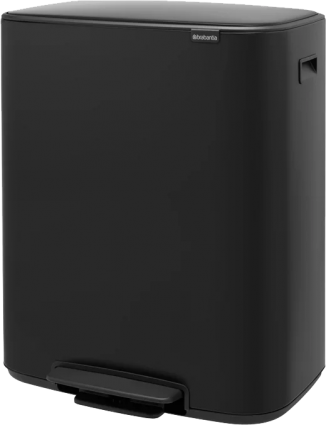 Мусорное ведро Brabantia Bo Pedal Bin 211362 60 л, черное