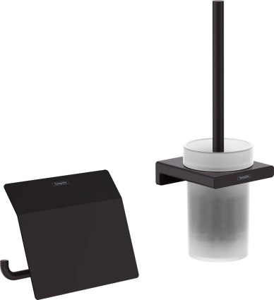 Набор Hansgrohe AddStoris 41752670 + 41753670 матовый черный