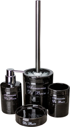 Набор Bath Plus Bain Noir W-CE0986A-SET4