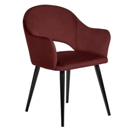 Стул Bradexhome Bruno винного цвета