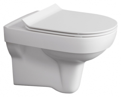 Унитаз подвесной Cersanit City clean on DPL EO SLIM