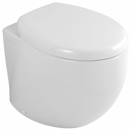 Унитаз приставной Villeroy & Boch Aveo 6613 10R1 alpin