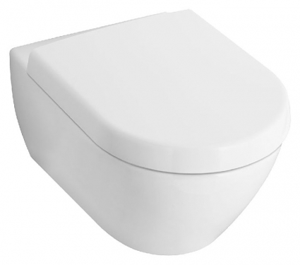 Унитаз подвесной Villeroy & Boch Subway 2.0 5606 1001 укороченная, alpin