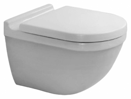 Унитаз подвесной Duravit Starck 3 42250900A1 комплект