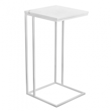 Придиванный столик Bradexhome Loft белого цвета
