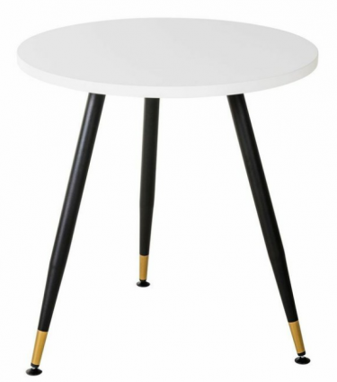Стол обеденный RHOME Месси D70 белого цвета