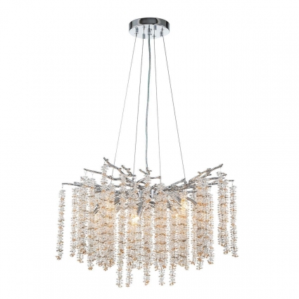 Подвесная люстра Indigo Fruscio 12042/8P Chrome V000446