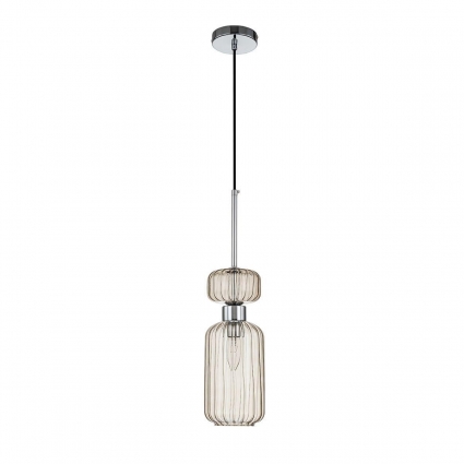 Подвесной светильник Escada Gloss 1141/1S Chrome/Beige