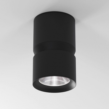 Потолочный светодиодный светильник Elektrostandard Kayo 25049/LED 12W 4000К черный a064729
