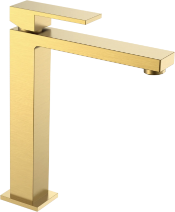 Смеситель для раковины Boheme Qubic 472-MG matt gold