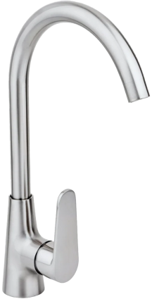 Смеситель для кухни TopZero WIX 204 SS нержавеющая сталь