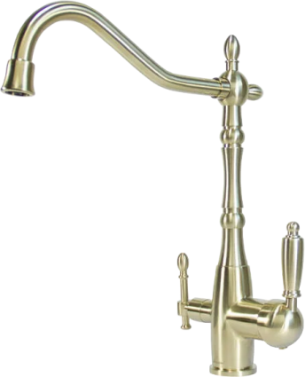 Смеситель для кухни Seaman Barcelone SSL-5387 light gold