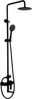 Душевая стойка Abber Eleganz AF8316B черная матовая