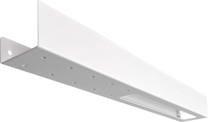 Полка MySpace Loft SHTO-6003WM с полотенцедержателем, белая матовая