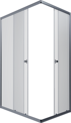 Душевой уголок Triton Вента Хром Щ0000057860 100х80 см