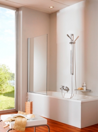Шторка на ванну Huppe 501 Design pure 512401.092.322