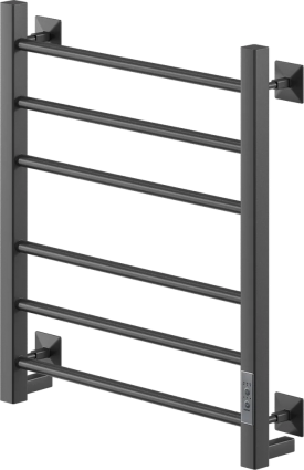 Полотенцесушитель электрический Ника Step 3 60/50, матовый черный RAL9005