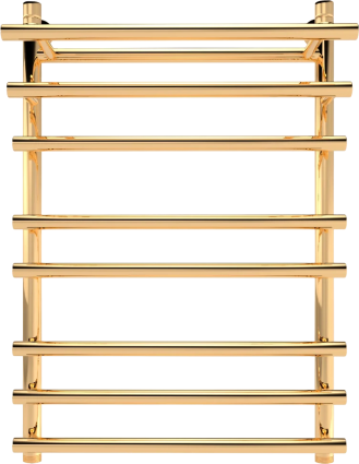 Полотенцесушитель водяной Indigo Just Shelf LJSHW80-50GDK3 золотой