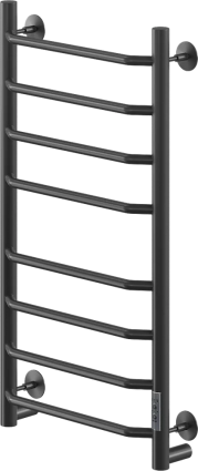 Полотенцесушитель электрический Ника Way 3 80/40, матовый черный RAL9005