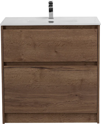 Тумба для комплекта BelBagno Kraft 80 напольная, rovere tabacco