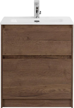 Тумба с раковиной BelBagno Kraft 39 50 напольная, rovere tabacco