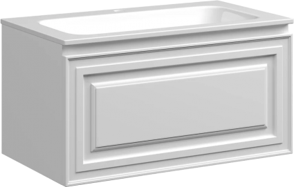 Тумба для комплекта Sancos Very 80 bianco