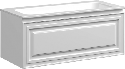 Тумба для комплекта Sancos Very 100 bianco