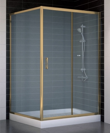 Душевой уголок Vegas Glass ZP+ZPV 120*100 05 10 стекло сатин, 120x100