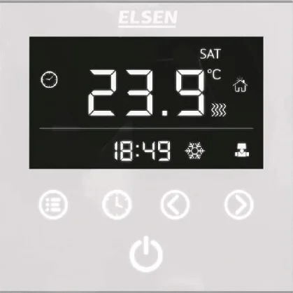 Терморегулятор Elsen EKA.01.01W для естественной конвекции, белый